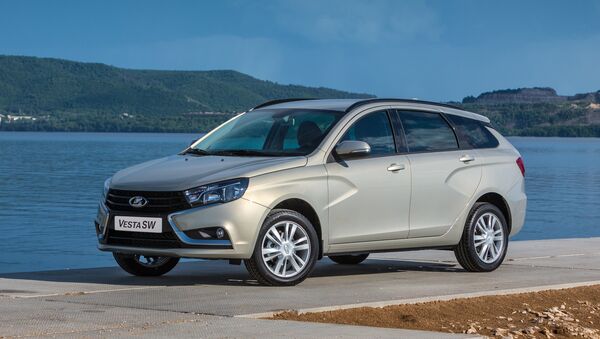 The new Lada Vesta SW wagon by AvtoVAZ - Sputnik Việt Nam