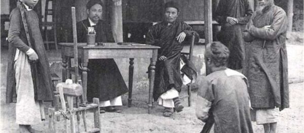 Cảnh xử án thời xưa. - Sputnik Việt Nam