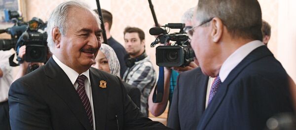 Khalifa Haftar, Tư lệnh Quân đội quốc gia Libya - Sputnik Việt Nam