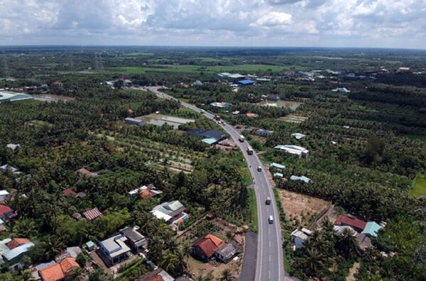 Tuyến tránh Cai Lậy có hình vòng cung dài 12km - Sputnik Việt Nam
