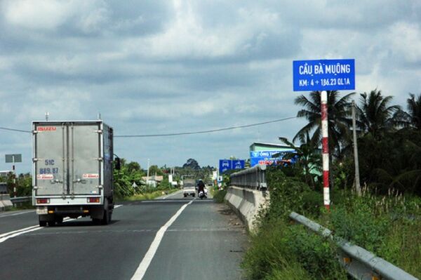 Cầu Ba Muồng nằm tại Km4+216 - Sputnik Việt Nam