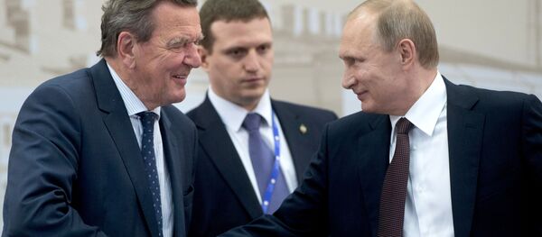 Cựu Thủ tướng Đức Gerhard Schroeder - Sputnik Việt Nam