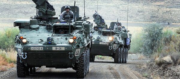 US  Strykers - Sputnik Việt Nam