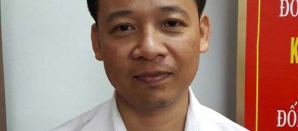 Bị can Võ Hoàng Hà, là chủ tịch HĐQT của một doanh nghiệp tại TPHCM - Sputnik Việt Nam