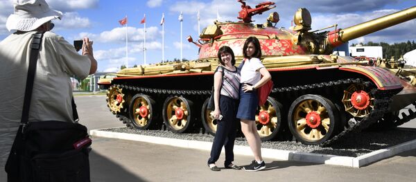 Chuẩn bị cho lễ khai mạc Diễn đàn quân sự-kỹ thuật quốc tế Quân đội 2017 - Sputnik Việt Nam