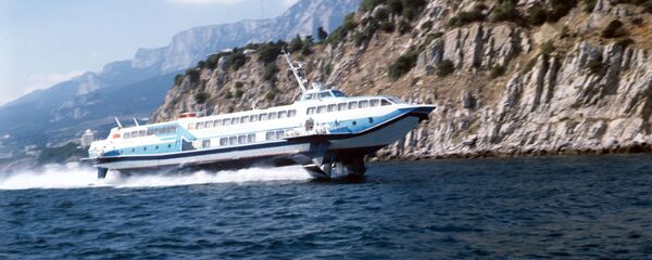 Газотурбоход на подводных крыльях Циклон - Sputnik Việt Nam