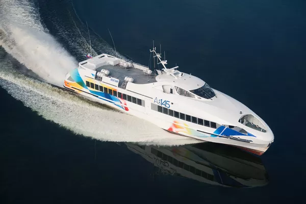 Tàu khách cao tốc lướt sóng A145 Tàu khách cao tốc lướt sóng A145 - Sputnik Việt Nam