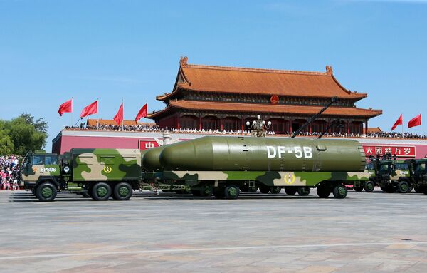 Cuộc diễu binh tháng 10 cho thấy quyết tâm của nước Trung Hoa hiện đại Cuộc diễu binh tháng 10 cho thấy quyết tâm của nước Trung Hoa hiện đại - Sputnik Việt Nam