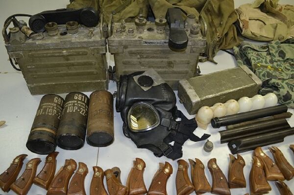 Số tang vật thu giữ được Số tang vật thu giữ được - Sputnik Việt Nam