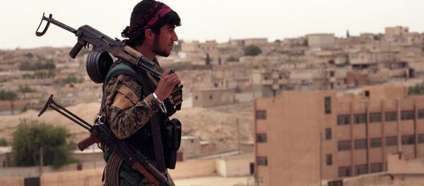 Quân nhân lực lượng Dân chủ Syria Quân nhân lực lượng Dân chủ Syria - Sputnik Việt Nam