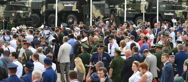 Khai mạc Diễn đàn Kỹ thuật quân sự Quốc tế Quân đội-2017 - Sputnik Việt Nam