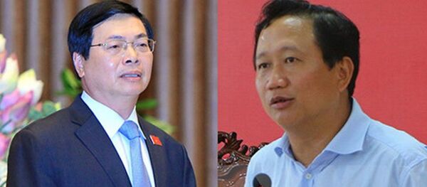 Vũ Huy Hoàng và Trịnh Xuân Thanh - Sputnik Việt Nam