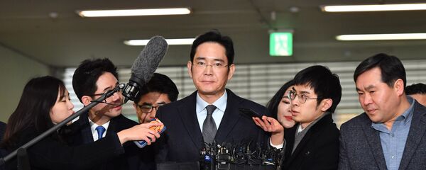 người đứng đầu tập đoàn Samsung Lee Jae-yong - Sputnik Việt Nam