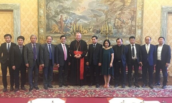 Đoàn liên ngành Việt Nam tới thăm và làm việc tại Tòa Thánh - Sputnik Việt Nam