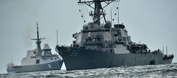 Vụ tai nạn tàu khu trục John McCain - Sputnik Việt Nam