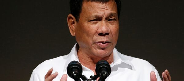 Le président philippin Rodrigo Duterte - Sputnik Việt Nam
