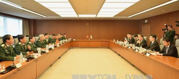 Toàn cảnh Đối thoại chính sách quốc phòng Việt Nam - Nhật Bản - Sputnik Việt Nam