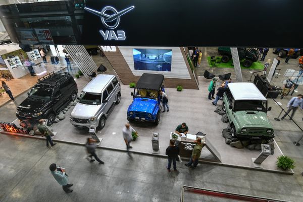 Gian triển lãm UAZ tại Moscow Off-road Show. - Sputnik Việt Nam