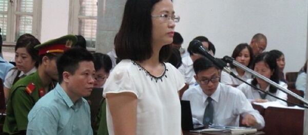 Bị cáo Nguyễn Thị Nga, cựu trưởng ban kế toán OceanBank - Sputnik Việt Nam