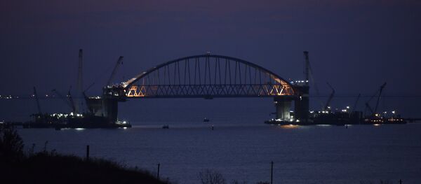 Việc xây dựng vòm cầu Crưm - Sputnik Việt Nam