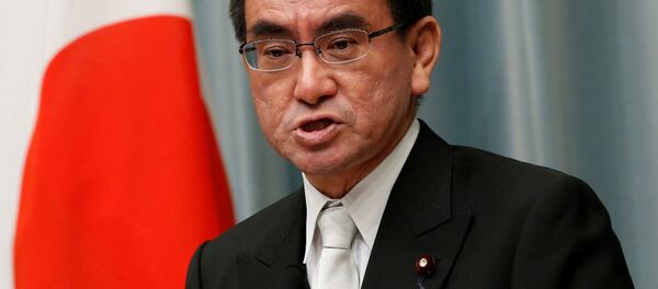 Bộ trưởng Ngoại giao Nhật Bản Taro Kono Bộ trưởng Ngoại giao Nhật Bản Taro Kono - Sputnik Việt Nam