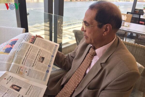 Phó Tổng biên tập báo Al Messa - Rifaat Khaled. - Sputnik Việt Nam