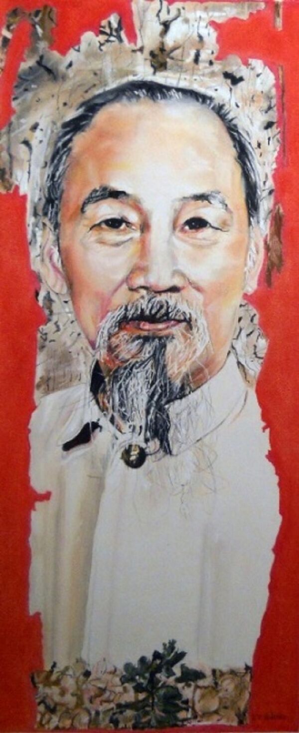 Chân dung Bác Hồ với nụ cười hiền hậu và ánh mắt sáng ngời - Sputnik Việt Nam