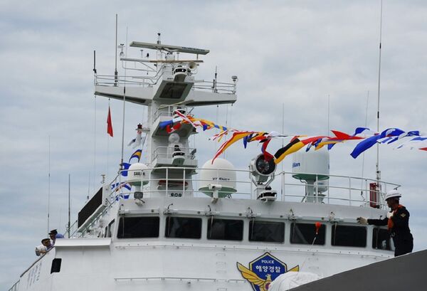 Tàu Lực lượng Bảo vệ bờ biển Hàn Quốc - Sputnik Việt Nam