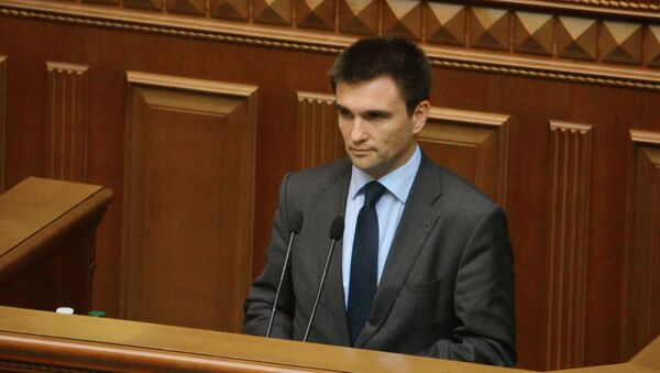 Bộ trưởng Ngoại giao Ukraina Pavel Klimkin - Sputnik Việt Nam