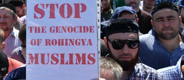 Mit-tinh ở Groznyi nhằm ủng hộ người Rohingya Hồi giáo - Sputnik Việt Nam
