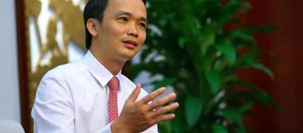 Ông Trịnh Văn Quyết - Chủ tịch Tập đoàn FLC - Sputnik Việt Nam