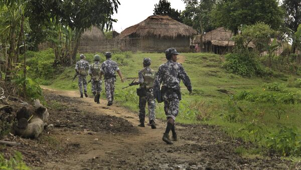 Cảnh sát Myanmar - Sputnik Việt Nam