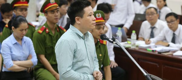 Phiên tòa xét xử đại án Oceanbank giai đoạn 1. Phiên tòa xét xử đại án Oceanbank giai đoạn 1. - Sputnik Việt Nam