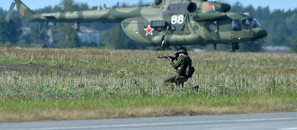 Подготовка к совместным учениям вооруженных сил России и Белоруссии Запад-2017 в Могилевской области Белоруссии - Sputnik Việt Nam