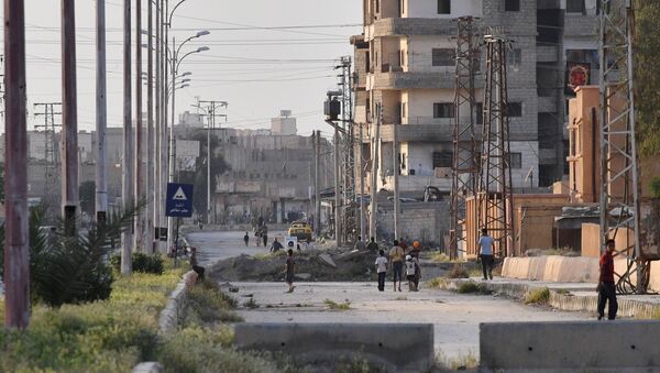 A street in Deir ez-Zor - Sputnik Việt Nam