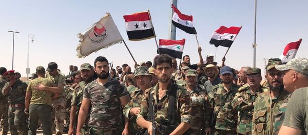 Quân đội Syria tiêu diệt vị trí của IS* tại cửa ngõ chính phía Nam vào Deir ez-Zor - Sputnik Việt Nam