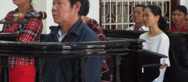 Bị cáo Sơn tại phiên tòa. - Sputnik Việt Nam