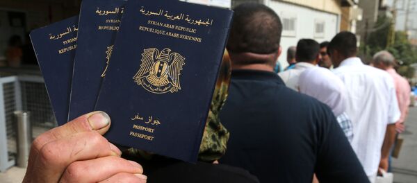 hộ chiếu Syria - Sputnik Việt Nam