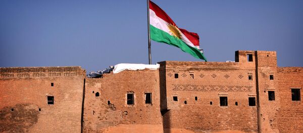 Cờ Kurdistan tại Iraq - Sputnik Việt Nam