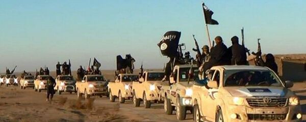 Бойцы Исламского государствана границе Ирака и Сирии Бойцы Исламского государствана границе Ирака и Сирии - Sputnik Việt Nam