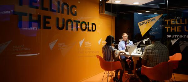 Khu vực của Sputnik tại SPIEF-2015 Khu vực của Sputnik tại SPIEF-2015 - Sputnik Việt Nam