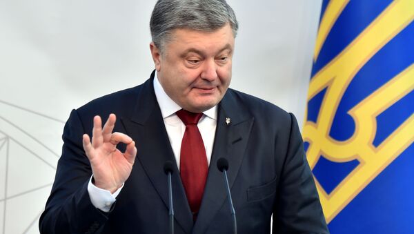 Tổng thống Ukraina Petro Poroshenko - Sputnik Việt Nam