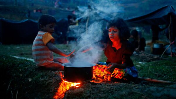 Những đưa trẻ Rohingya tại Bangladesh - Sputnik Việt Nam