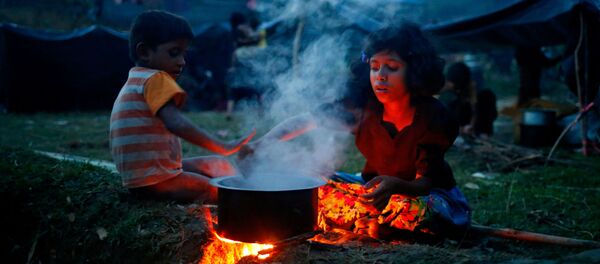 Những đưa trẻ Rohingya tại Bangladesh Những đưa trẻ Rohingya tại Bangladesh - Sputnik Việt Nam