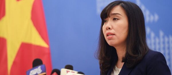 Người phát ngôn Bộ Ngoại giao Việt Nam Lê Thị Thu Hằng. - Sputnik Việt Nam