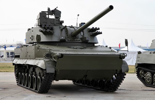 Russian self-propelled 120 mm mortar/cannon 2S31 Vena - Sputnik Việt Nam