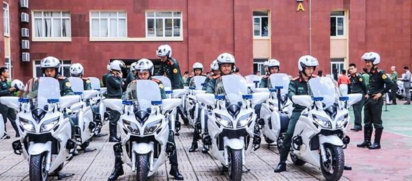 Soi dàn môtô “khủng” Yamaha FJR1300P của Bộ Công An - Sputnik Việt Nam