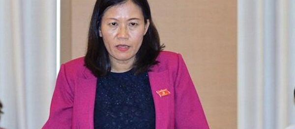 Chủ nhiệm Ủy ban Tư pháp Lê Thị Nga - Sputnik Việt Nam