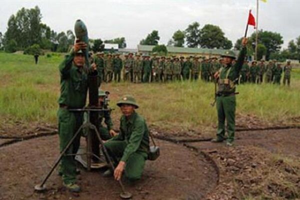 Cối 100mm trong quân đội Việt Nam.  - Sputnik Việt Nam