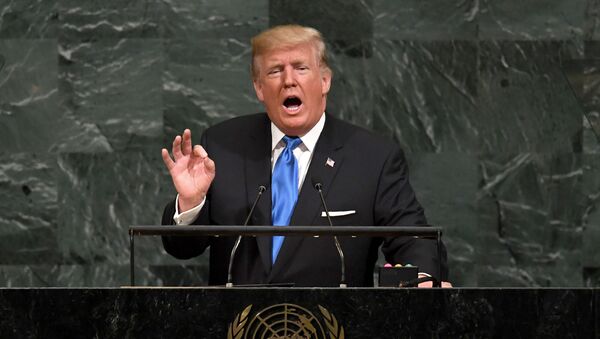 Trump tại LHQ - Sputnik Việt Nam